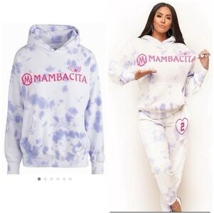 Dannijo x MAMBACITA Tie Dye Hoodie Large